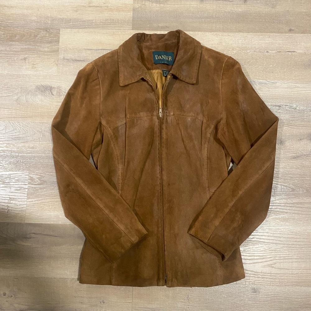 Danier Women's Tan Suede Jacket